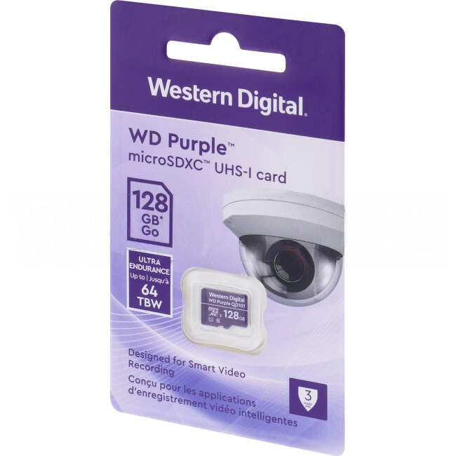 Western Digital Purple 128GB MicroSDXC Card