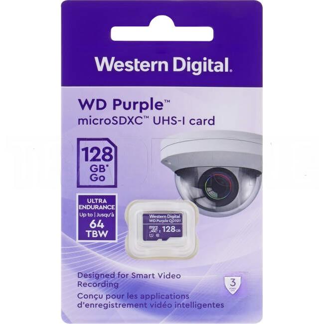 Western Digital Purple 128GB MicroSDXC Card