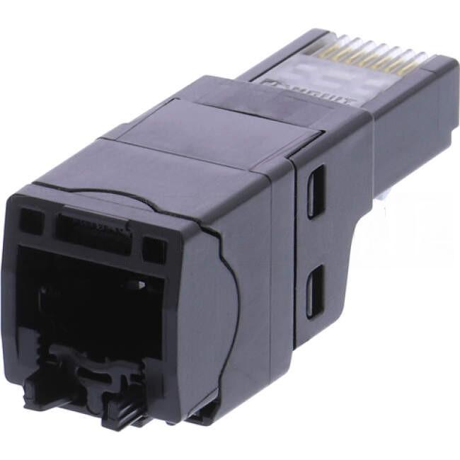 Panduit Cat 6A Field Terminator RJ45 Plug Black