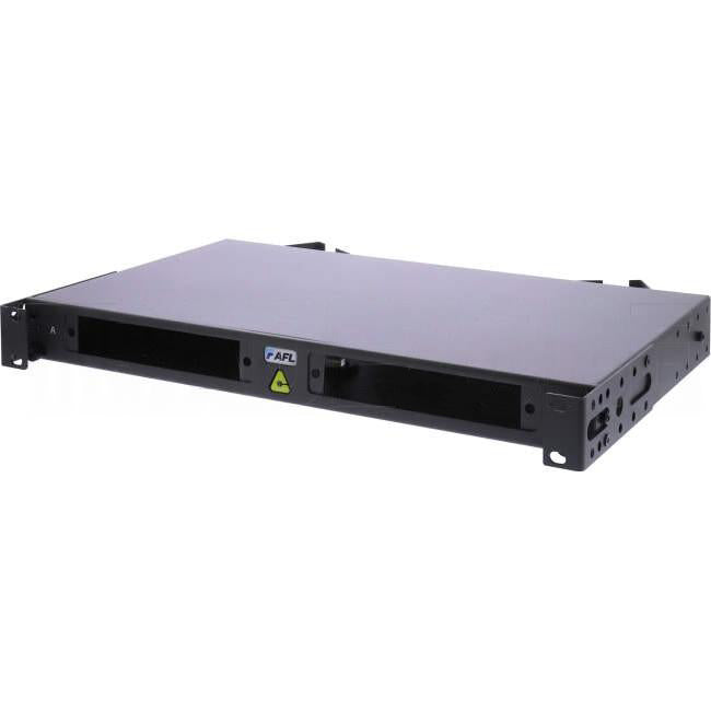 AFL 2 Panel 1RU Modular Sliding Fibre Optic Rack Enclosure