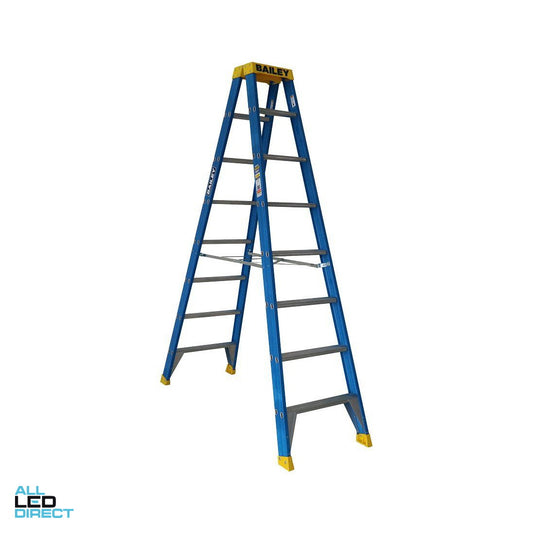 Bailey Pro PUNCHLOCK 8 Tread Double Sided Stepladder