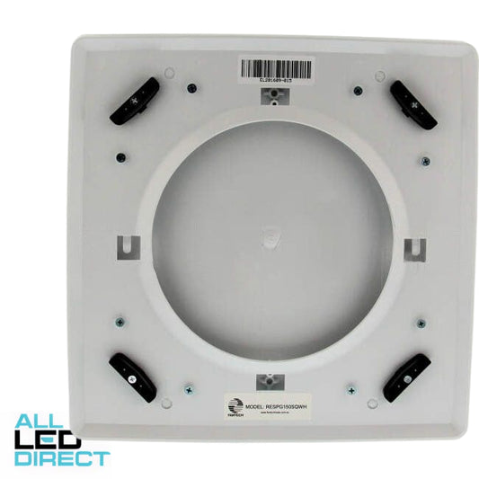 Fantech 353mm RESPONSE Ceiling Mounted Fixed Square Inlet Grille