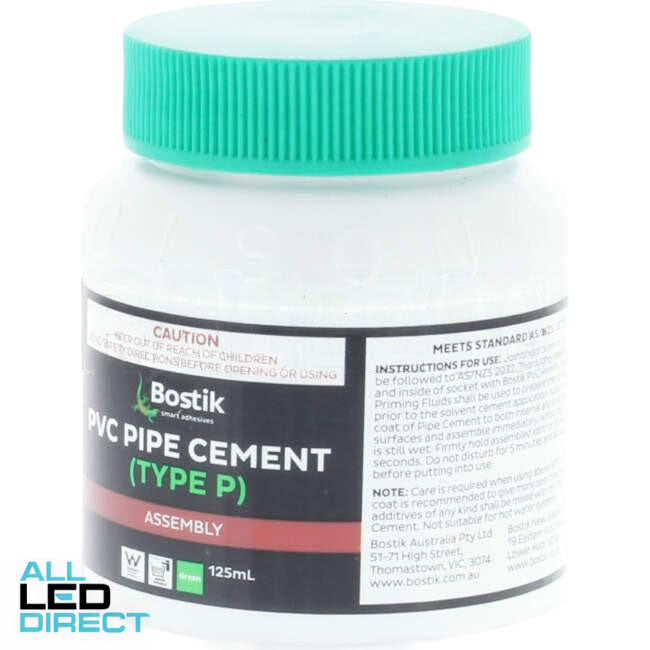 Bostik PVC Pipe Cement Green 125ml