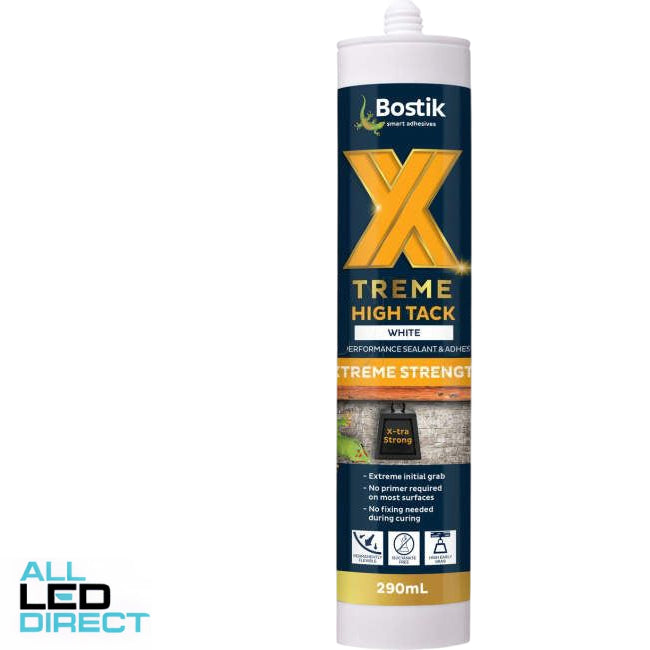Bostik Xtreme High Tack High Performance MS Adhesive Cartridge White 290ml
