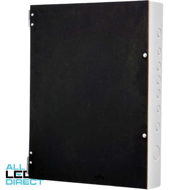 B&R 618mm x 466mm x 102mm Hinged Switchboard Frame Galvanised Steel Light Grey