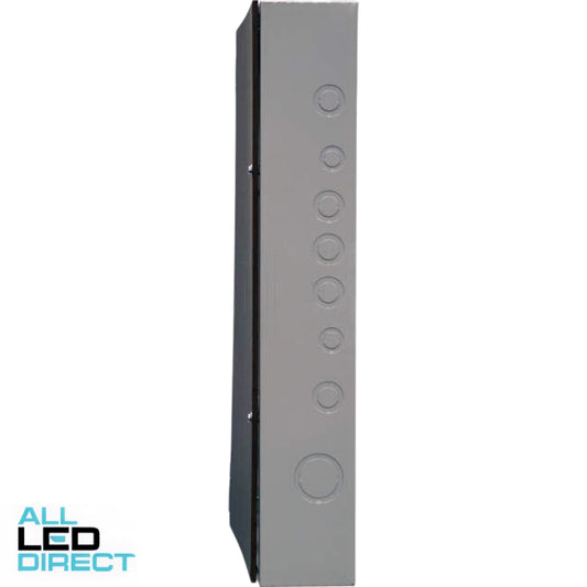 B&R 618mm x 466mm x 102mm Hinged Switchboard Frame Galvanised Steel Light Grey