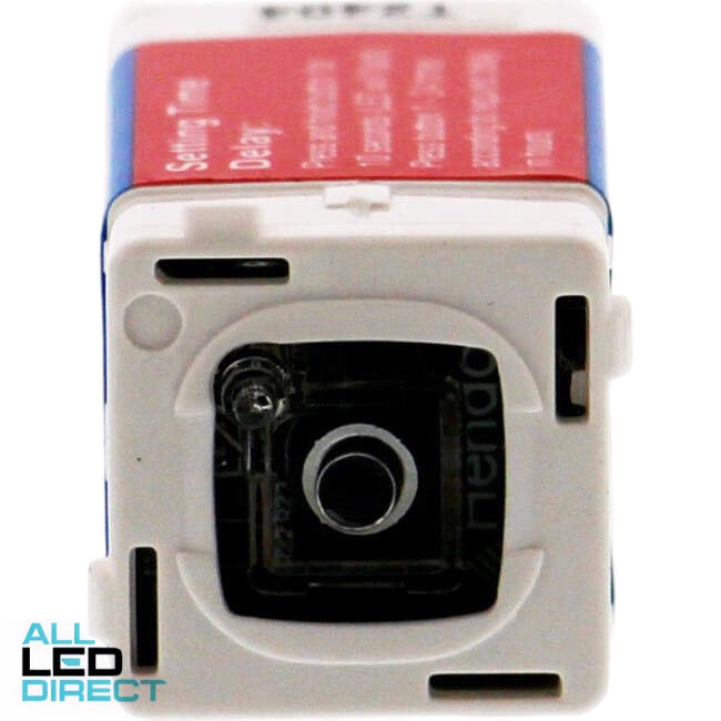 Cabac 1.7 Amp S CLICK Electronic Time Delay Push Button Switch Mech White