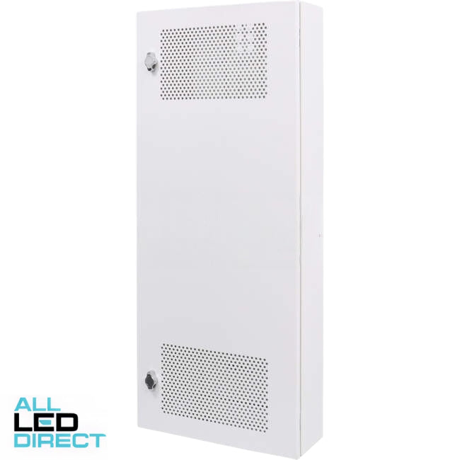 Built Board 1000mm x 400mm x 150mm NBN Compliant Enclosure With Vents White