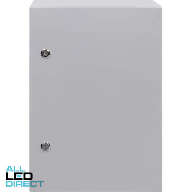 Built Boards 600H x 400W x 200D Weatherproof IP66 Enclosure Grey