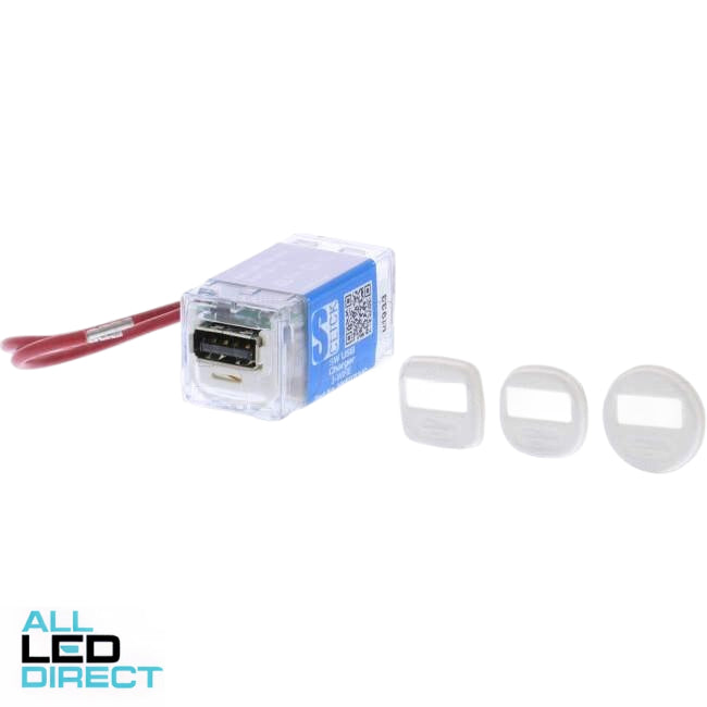 Cabac 1 Amp S CLICK Single USB Mech White