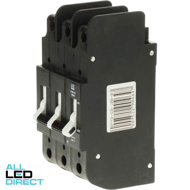 CBI Heinemann 100 Amp SFM Miniature Circuit Breaker MCB Curve 2 3 Pole 6kA