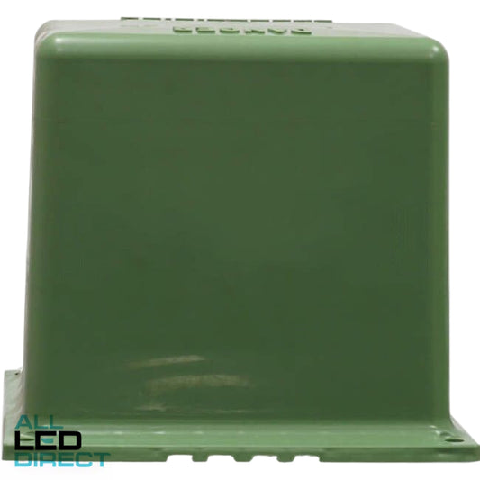 Cabac Short Pillar Lid Non Vented Green DBolt