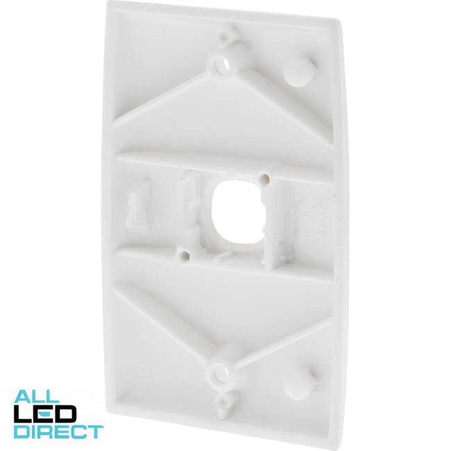 Clipsal 1 Gang STANDARD Grid Plate White