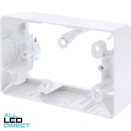 Clipsal 34mm 1 Gang Standard Mounting Block Vivid White