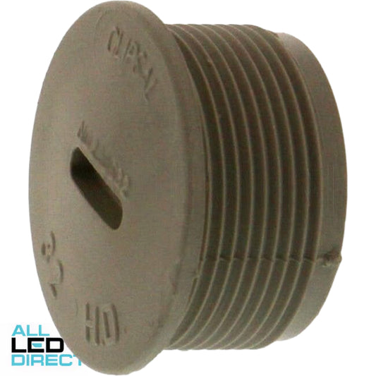 Clipsal 32mm Screwed Conduit Plug Grey