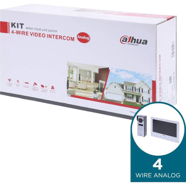 Dahua 4-Wire Indoor Analog Monitor Kit