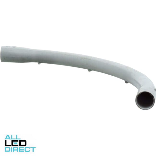 APP 32mm 90 Degree 312mm Radius Sweeping Communications Conduit Bend White - Green Star Certified