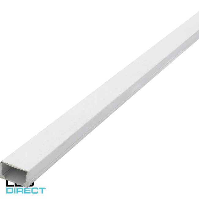APP 40mm x 25mm x 4 Metres Rigid Cable Duct White  - Green Star Certified