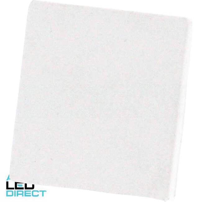 APP 25mm x 25mm Cable Duct End Cap White - Green Star Certified