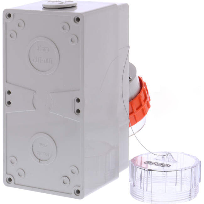 GEN3 32 Amp 3 Phase 5 Pin IP66 Industrial Inlet Socket