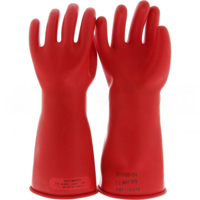 Volt Safety Class 0 Insulated Gloves Red Size 11