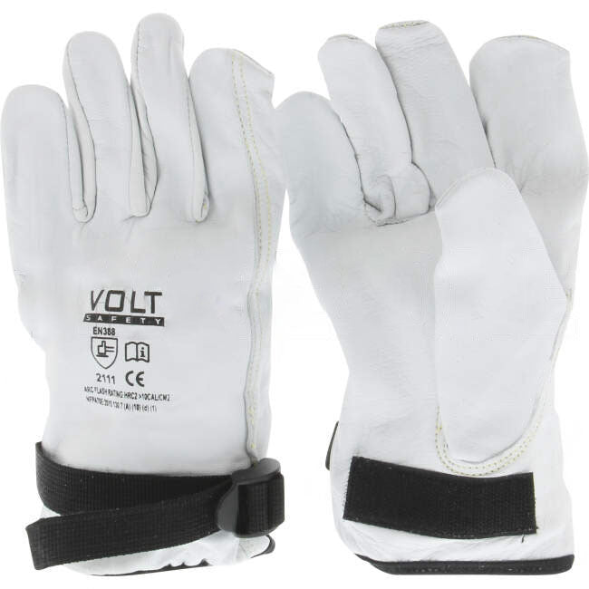 Volt Safety Leather Outer Gloves To Suit Class 00 & 0 Gloves Size 10