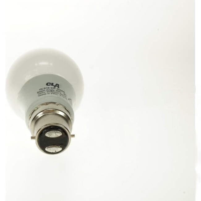 CLA 6 Watt LED Lamp With BC/B22 Connection 5000k