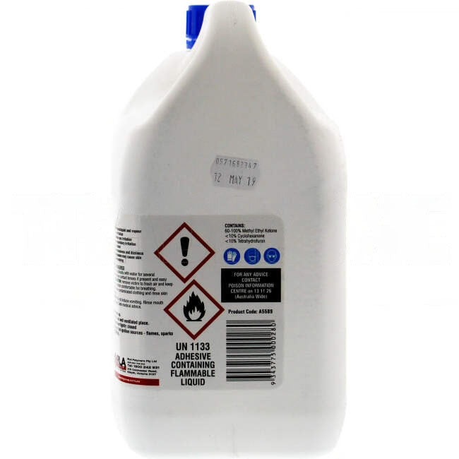 GTS 4 Litre PVC Pipe Cement Blue Non Pressure