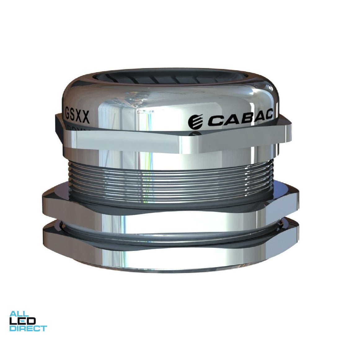 Cabac M63 OD 37-44mm Corrosion Resistant Cable Gland 316L Stainless Steel ALL LED Direct