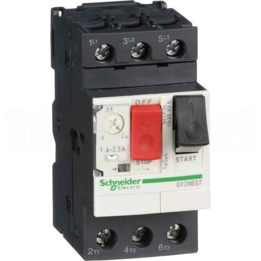 Schneider Motor Circuit Breaker 1.6-2.5 Amps Thermal Magnetic 690 Volt AC