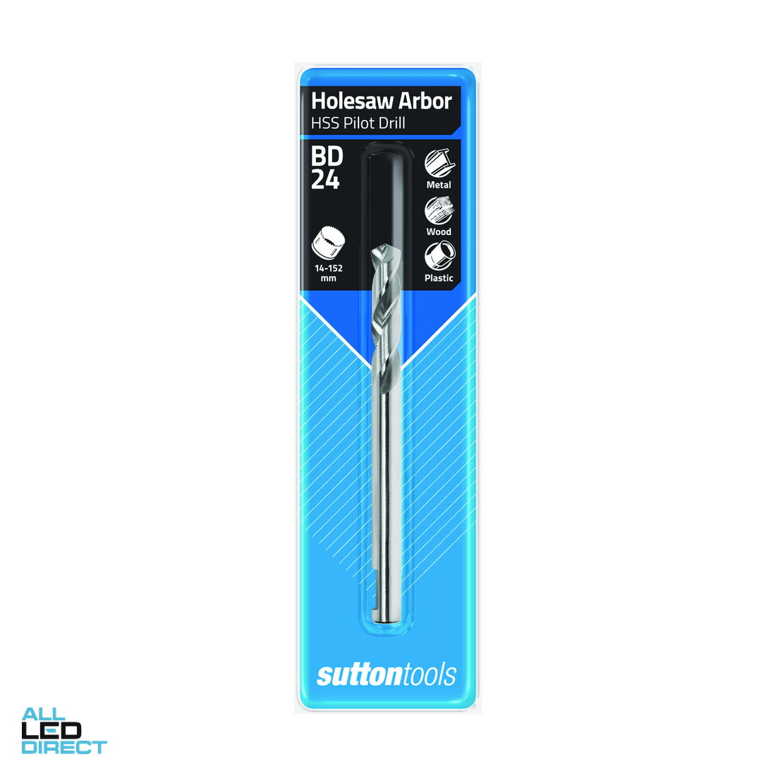 Sutton Tools Pilot Drill HSS 82mm Overall H112 6.35mm