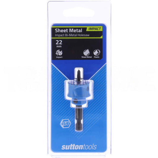 Sutton Tools IMPACT 22mm Bi-Metal Holesaw