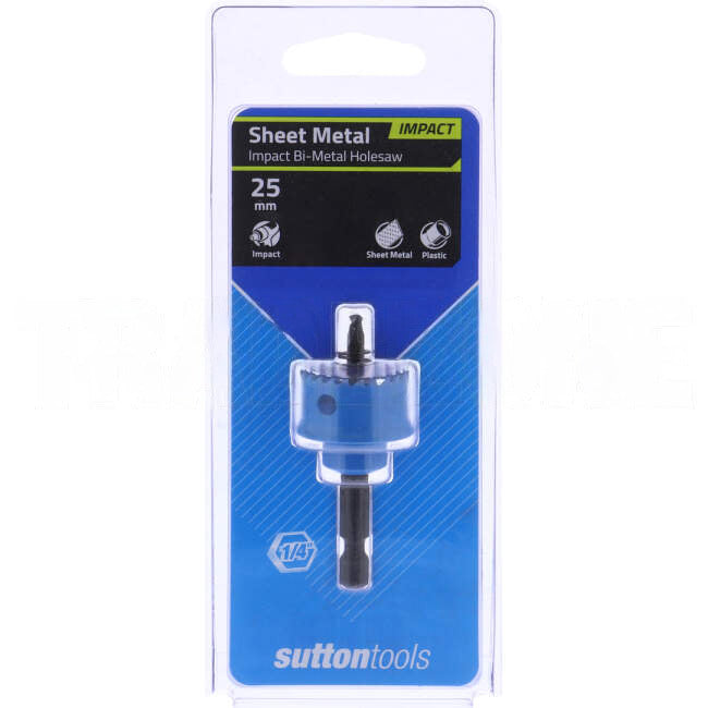 Sutton Tools IMPACT 25mm Bi-Metal Holesaw