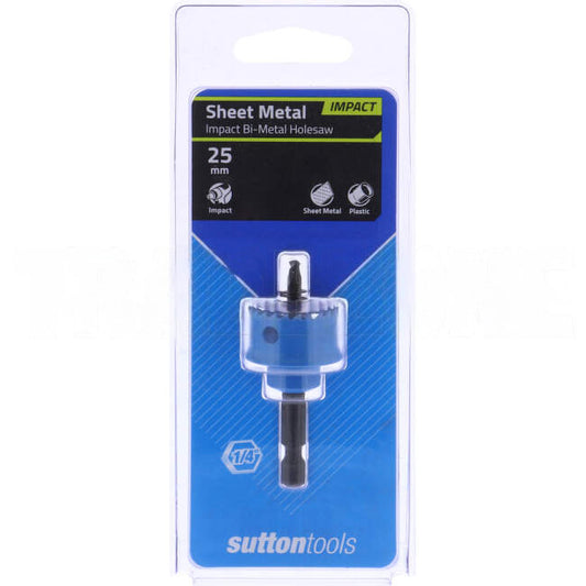 Sutton Tools IMPACT 25mm Bi-Metal Holesaw