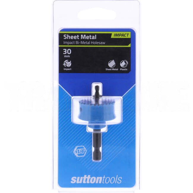 Sutton Tools IMPACT 30mm Bi-Metal Holesaw