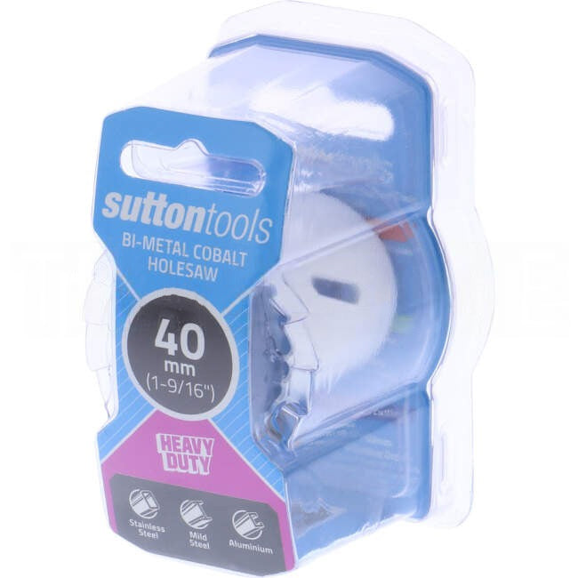 Sutton Tools 40mm Bi-Metal Holesaw