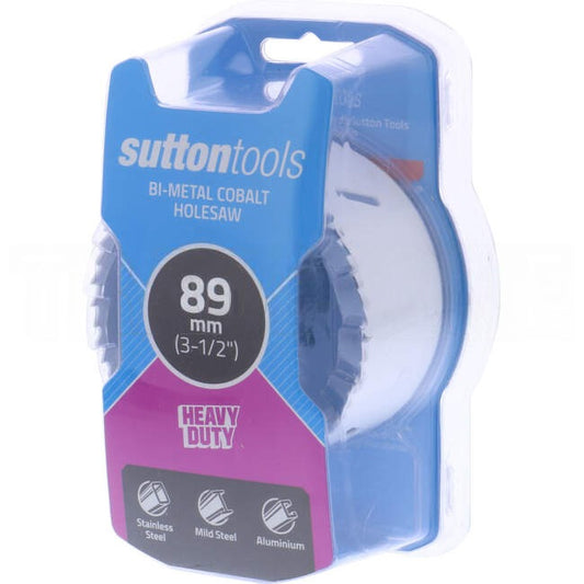 Sutton Tools 89mm Bi-Metal Holesaw