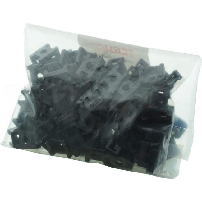 Dore Fixing Cradles Black Pack Of 100