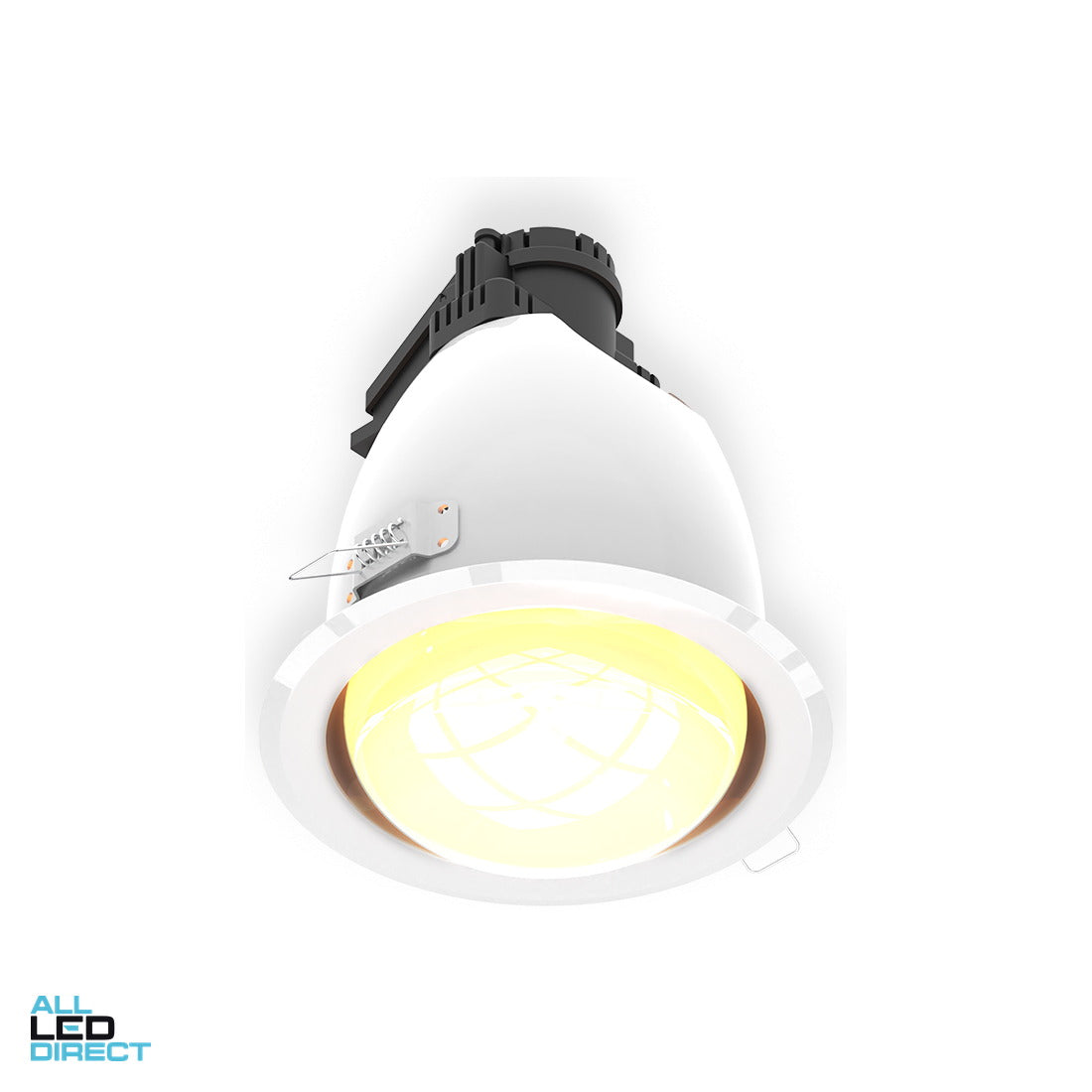 Atom 275 W HEATSPOT Infrared Bathroom Single Heat Lamp Unit E27 White ALL LED Direct