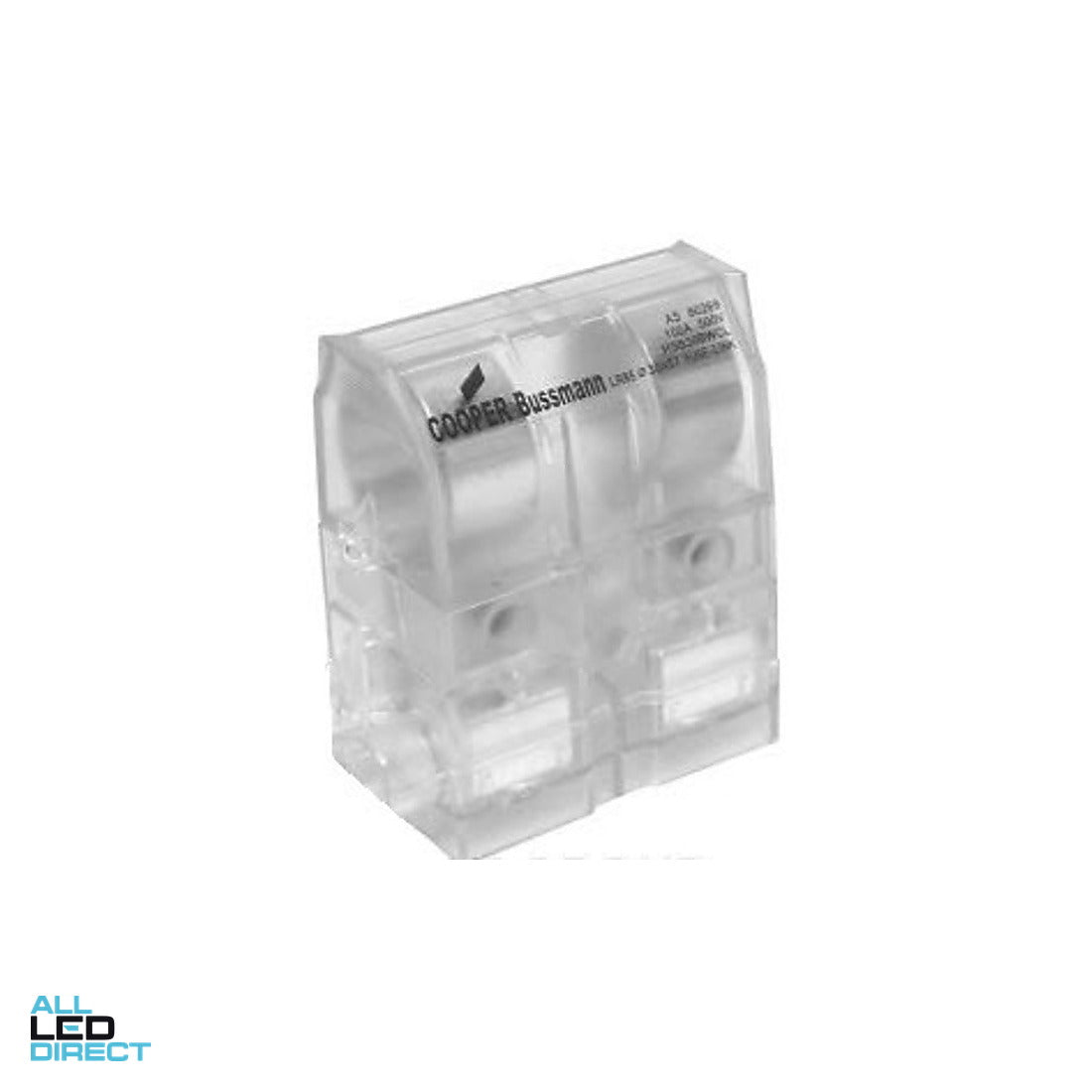 Eaton Bussman 125 Amp Isolation Link Clear Back Wired Non-Fused Link Used For QLD Meter Panels ALL LED Direct