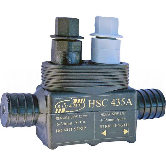 Sicame House Service Connector With Teeth & Tunnel