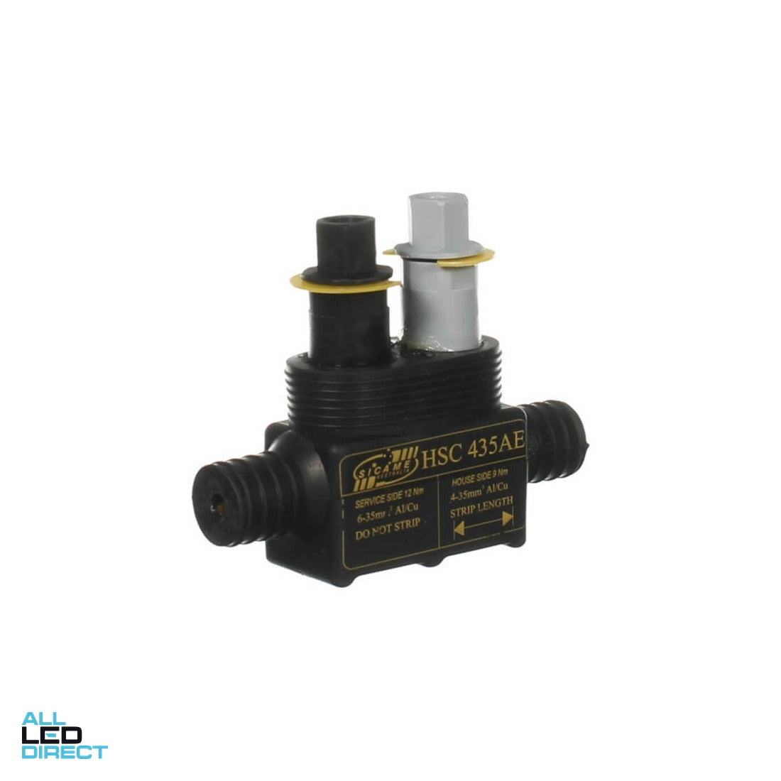 Sicame House Service Connector With Teeth & Tunnel & Yellow Clips ALL LED Direct