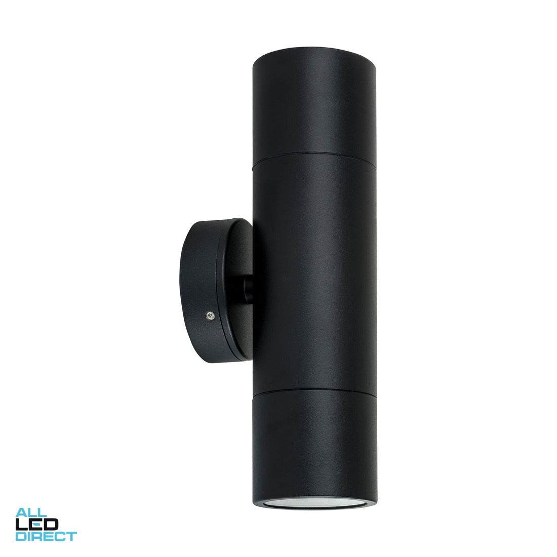 Havit 2 x 5 W TIVAH GU10 LED Weatherproof IP65 Up/Down Wall Light Matte Black Tri Colour 270-300 lm Per Head ALL LED Direct