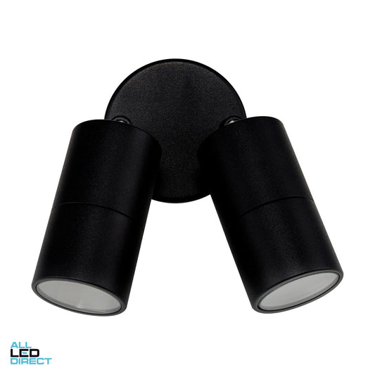 Havit 2 x 5 W TIVAH Twin Adjustable Spot Light Matte Black Tri Colour 300lm Per Head ALL LED Direct