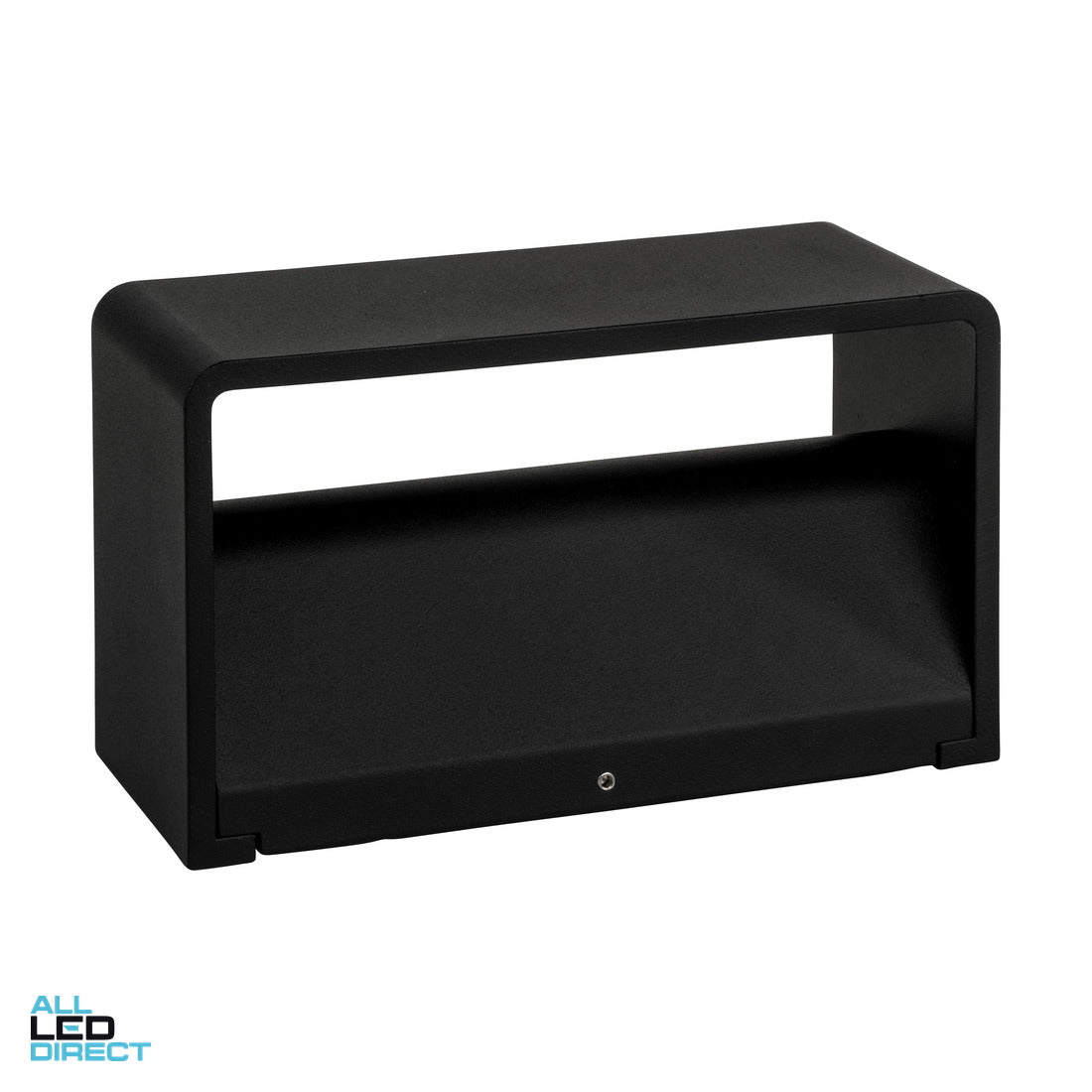 Havit 9 W MIA LED IP54 Up/Down Square Wall Light Black 3000 K 460lms ALL LED Direct