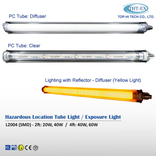 Hazardous Location Tube Light Exposure Light L2004