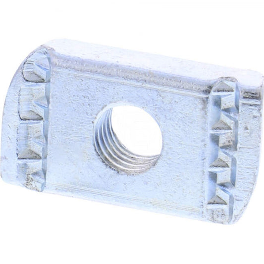 Impres Channel Nut No Spring M10 Zinc Plated