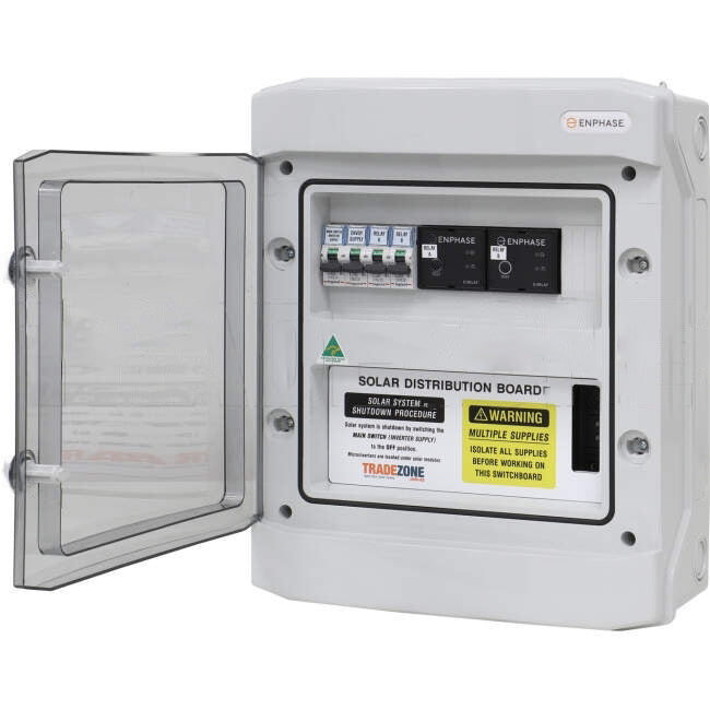 Enphase ESSENTIAL PLUS Single Phase Outdoor Dual Relay Board With MCB's