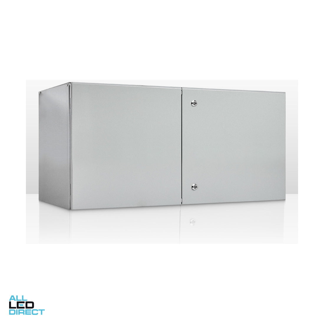 IP Enclosures 1000mm W x 1200mm H x 400mm D Galvanised Steel IP55 Enclosure Grey ALL LED Direct