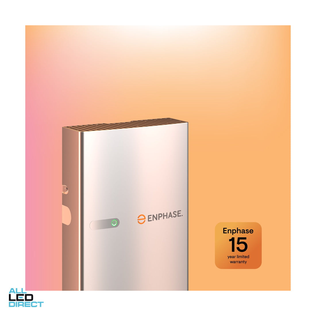 Enphase 5kWh IQ Battery 5P AC-Coupled Single & Three Phase with FlexPhase ALL LED Direct